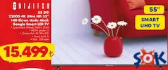 DİJİTSU 55 DG 22000 4K ULTRA HD 55' 140 EKRAN UYDU ALICILI GOOGLE SMART LED TV AKILLI TELEVİZYON fiyat ve kampanya bilgisi